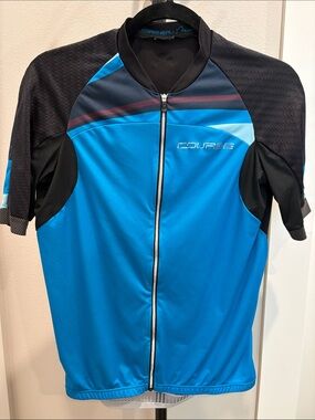 Garneau COURSE Men’s Blue Performance Cycling Jacket LG/XL